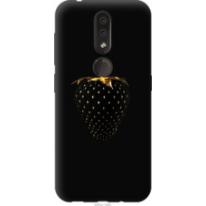 Чехол на Nokia 4.2 Черная клубника (3585u-1680)