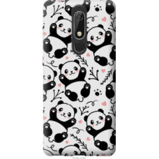 Чехол на Nokia 5.1 Панды (4318u-1529)