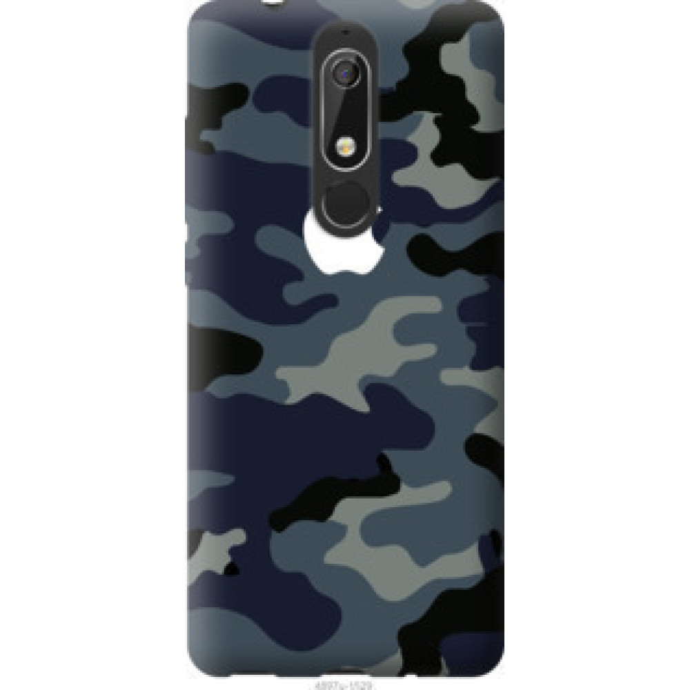 Чехол на Nokia 5.1 Камуфляж 1 (4897u-1529)