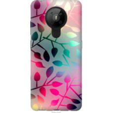 Чехол на Nokia 5.3 Листья (2235u-2102)