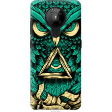 Чехол на Nokia 5.3 Сова Арт-тату (3971u-2102)