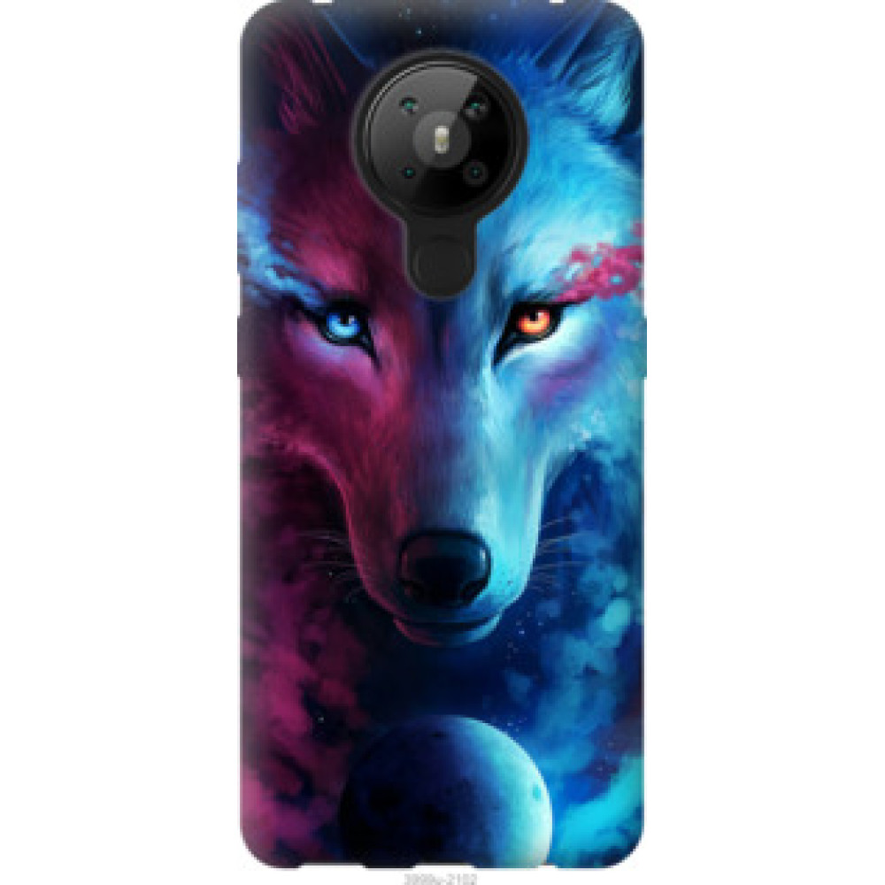 Чехол на Nokia 5.3 Арт-волк (3999u-2102)