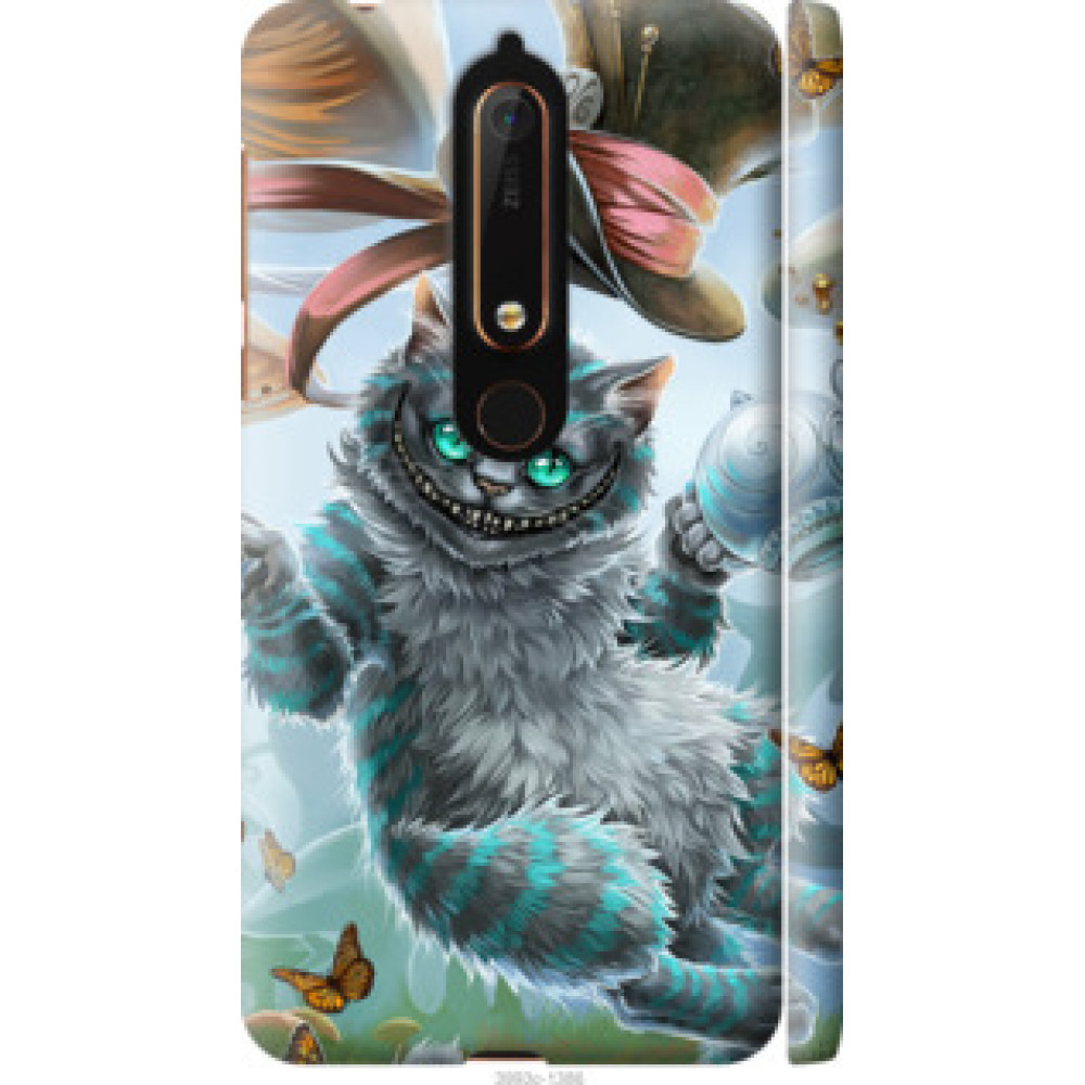 Чехол на Nokia 6 2018 Чеширский кот 2 (3993c-1386)
