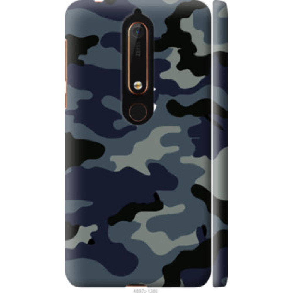 Чехол на Nokia 6.1 Камуфляж 1 (4897c-1628)