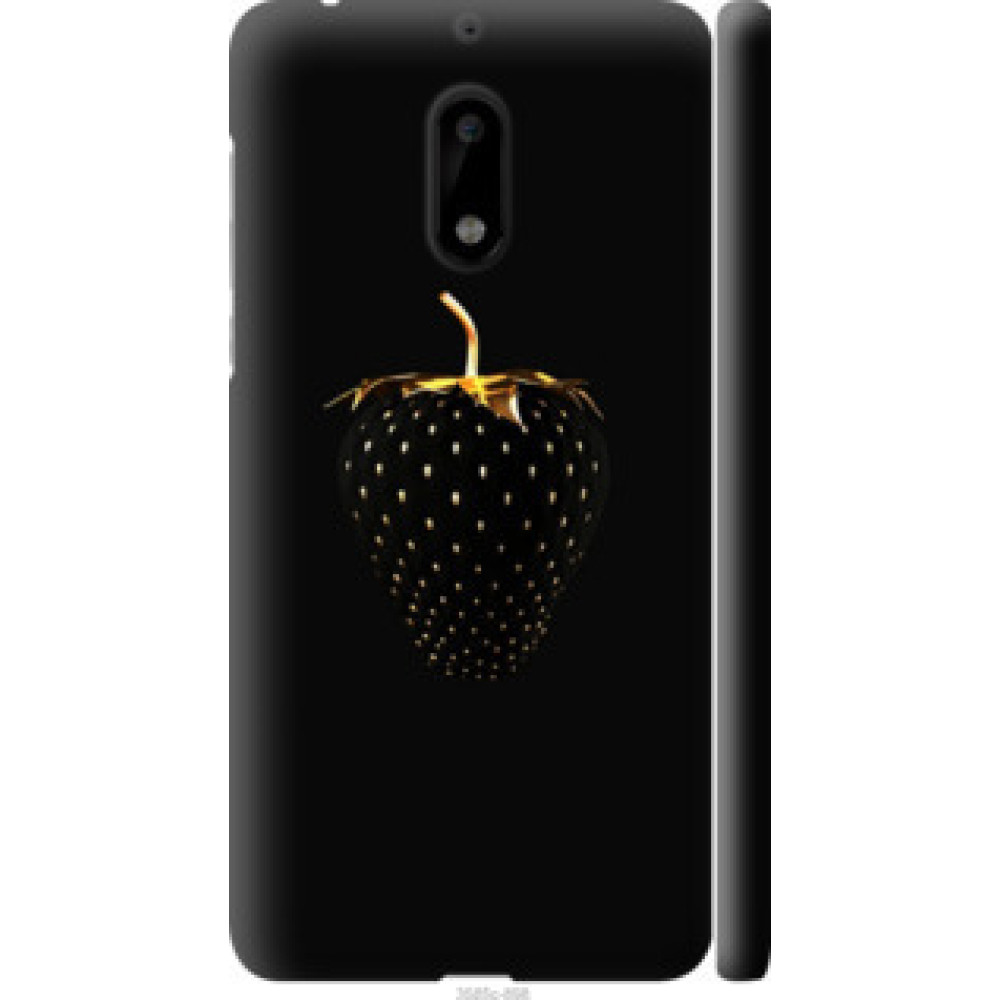 Чехол на Nokia 6 Черная клубника (3585c-898)