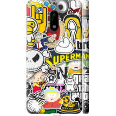 Чехол на Nokia 6 Popular logos (4023c-898)