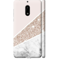 Чехол на Nokia 6 Пастельный мрамор (4342c-898)