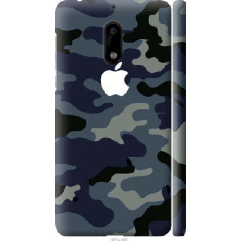 Чехол на Nokia 6 Камуфляж 1 (4897c-898)