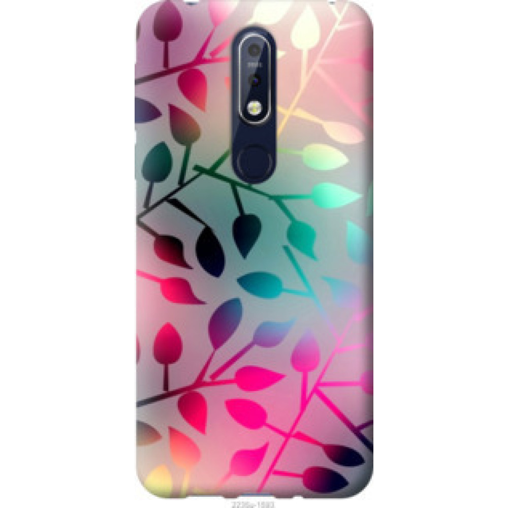 Чохол на Nokia 7.1 Листья (2235u-1593)