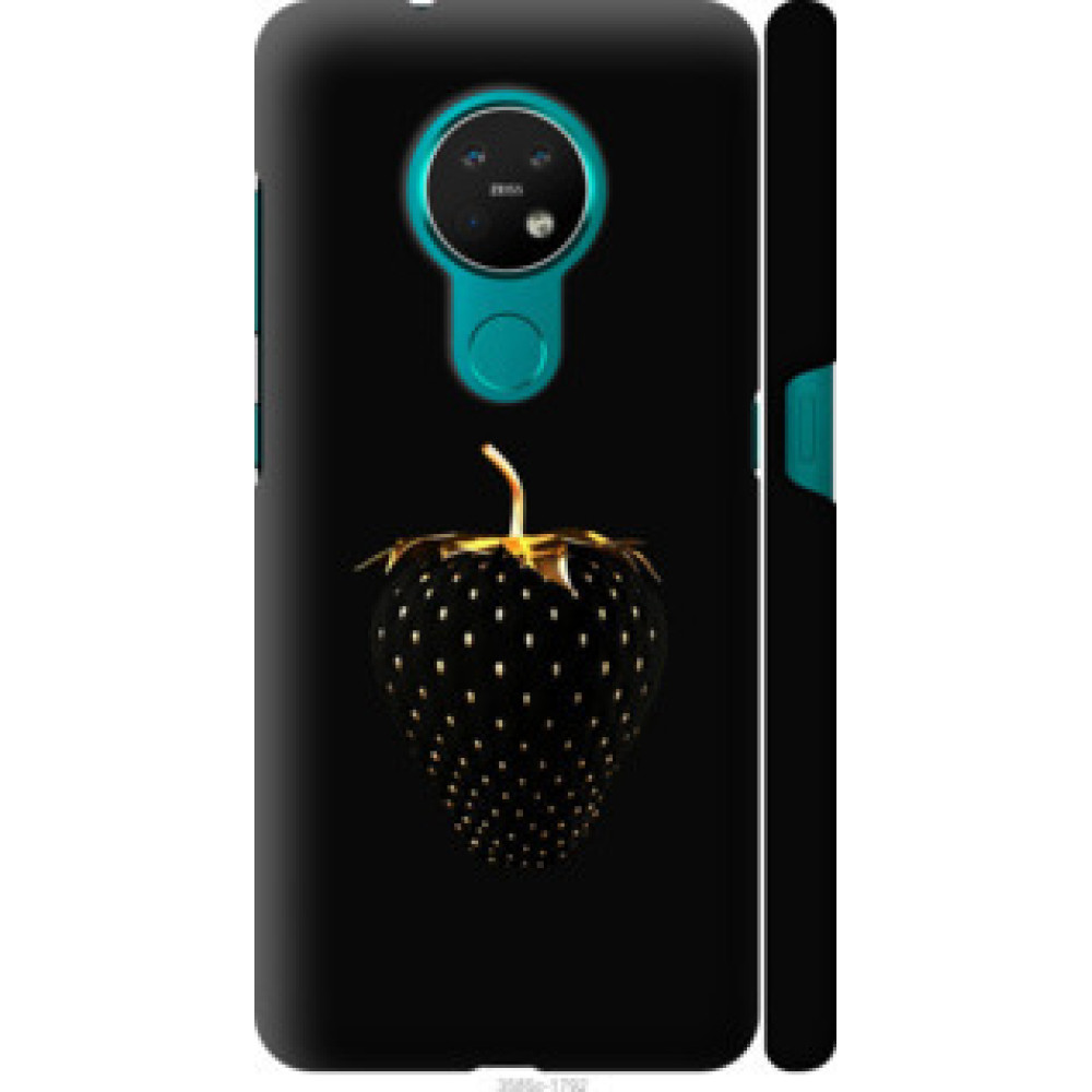 Чехол на Nokia 6.2 Черная клубника (3585c-2018)