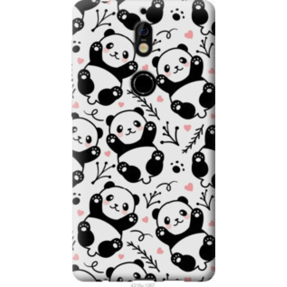 Чехол на Nokia 7 Панды (4318u-1367)