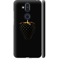 Чохол на Nokia 8.1 Черная клубника (3585c-1620)