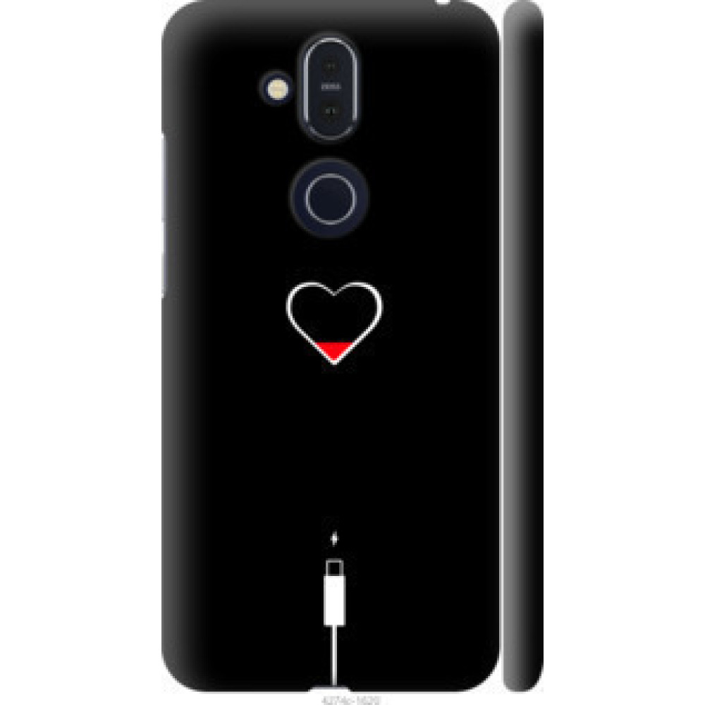 Чехол на Nokia 8.1 Подзарядка сердца (4274c-1620)