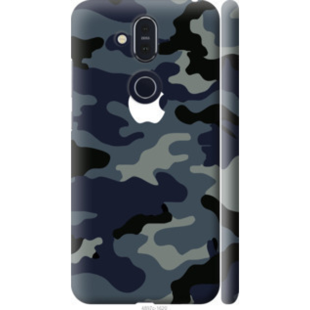 Чехол на Nokia 8.1 Камуфляж 1 (4897c-1620)