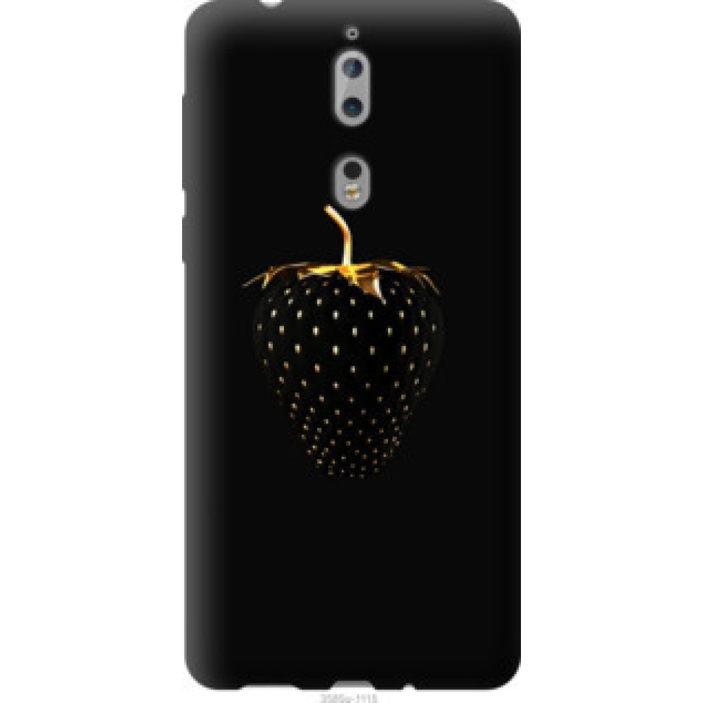 Чохол на Nokia 8 Черная клубника (3585u-1115)