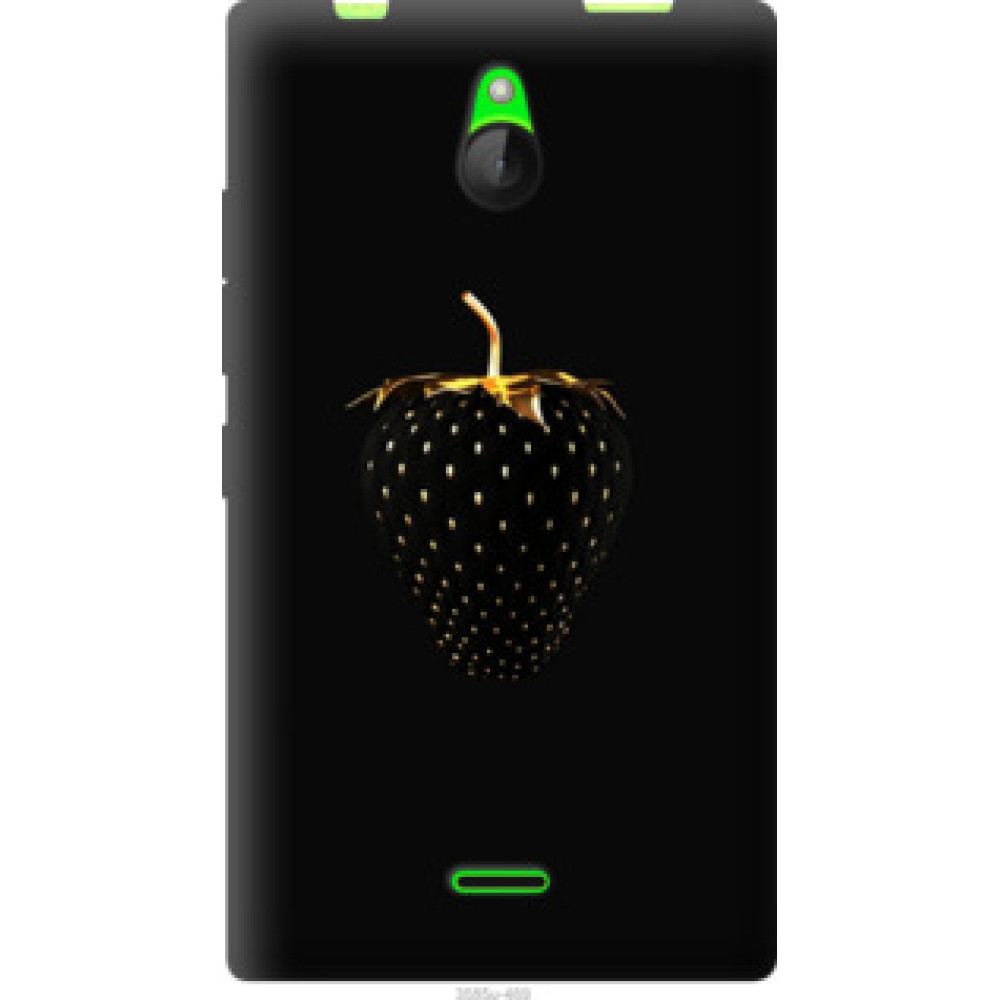 Чехол на Nokia X2 Dual SIM Черная клубника (3585u-469)