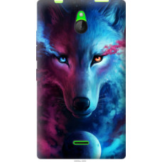 Чехол на Nokia X2 Dual SIM Арт-волк (3999u-469)