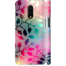 Чехол на OnePlus 6T Листья (2235c-1587)