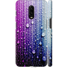 Чехол на OnePlus 6T Капли воды (3351c-1587)