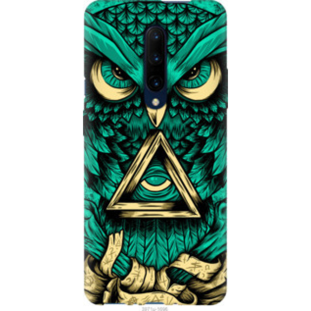 Чехол на OnePlus 7 Pro Сова Арт-тату (3971u-1696)