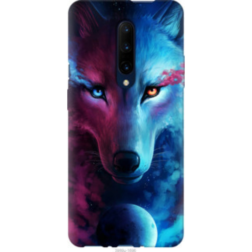 Чехол на OnePlus 7 Pro Арт-волк (3999u-1696)