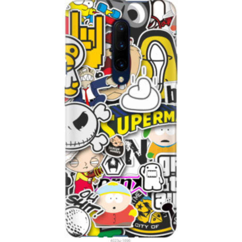 Чехол на OnePlus 7 Pro Popular logos (4023u-1696)