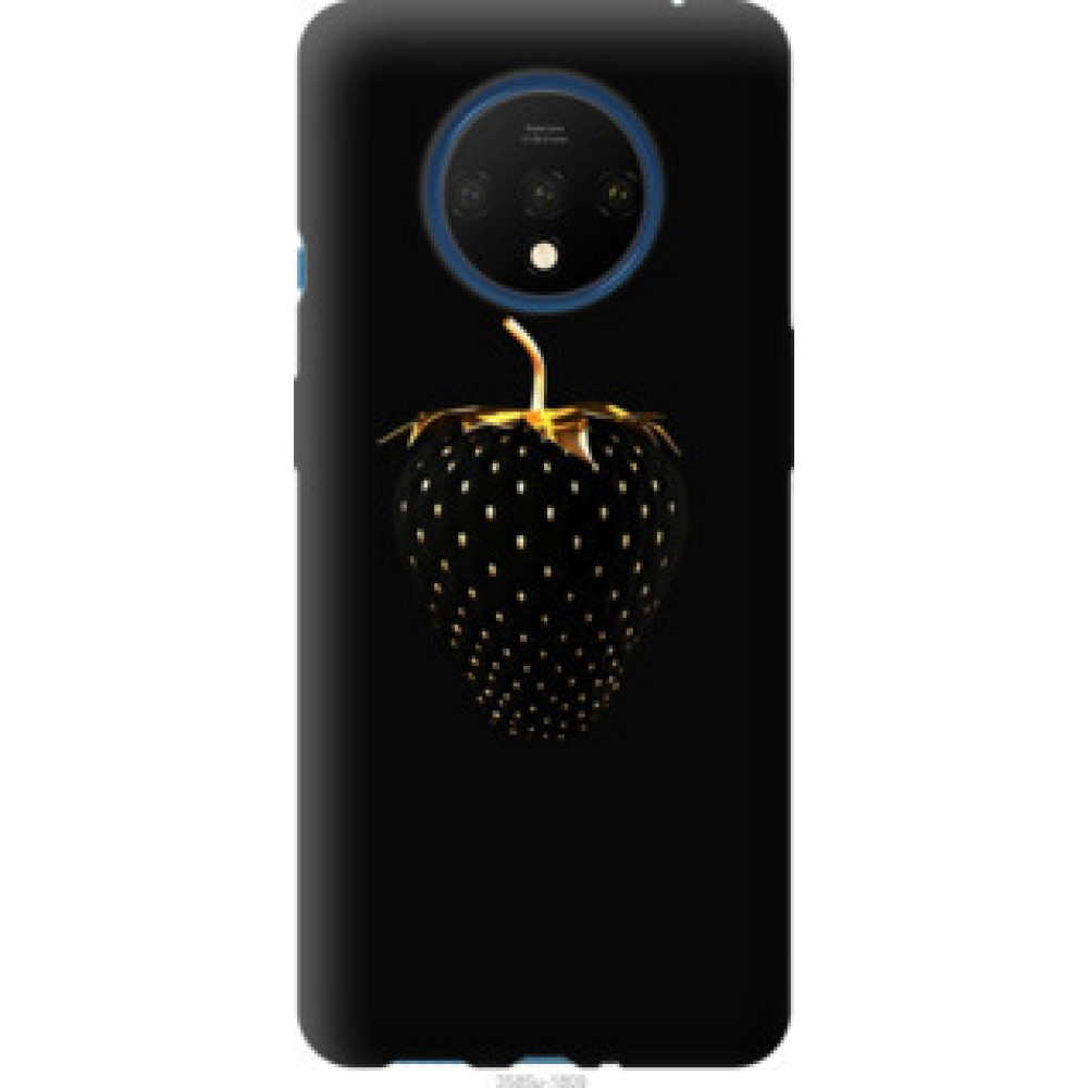 Чехол на OnePlus 7T Черная клубника (3585u-1809)