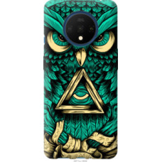 Чехол на OnePlus 7T Сова Арт-тату (3971u-1809)