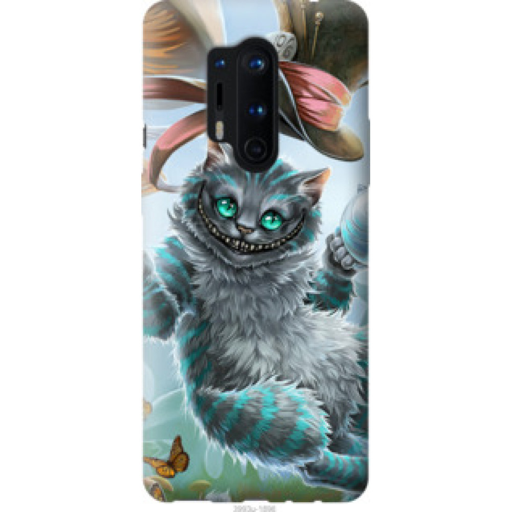Чехол на OnePlus 8 Pro Чеширский кот 2 (3993u-1896)