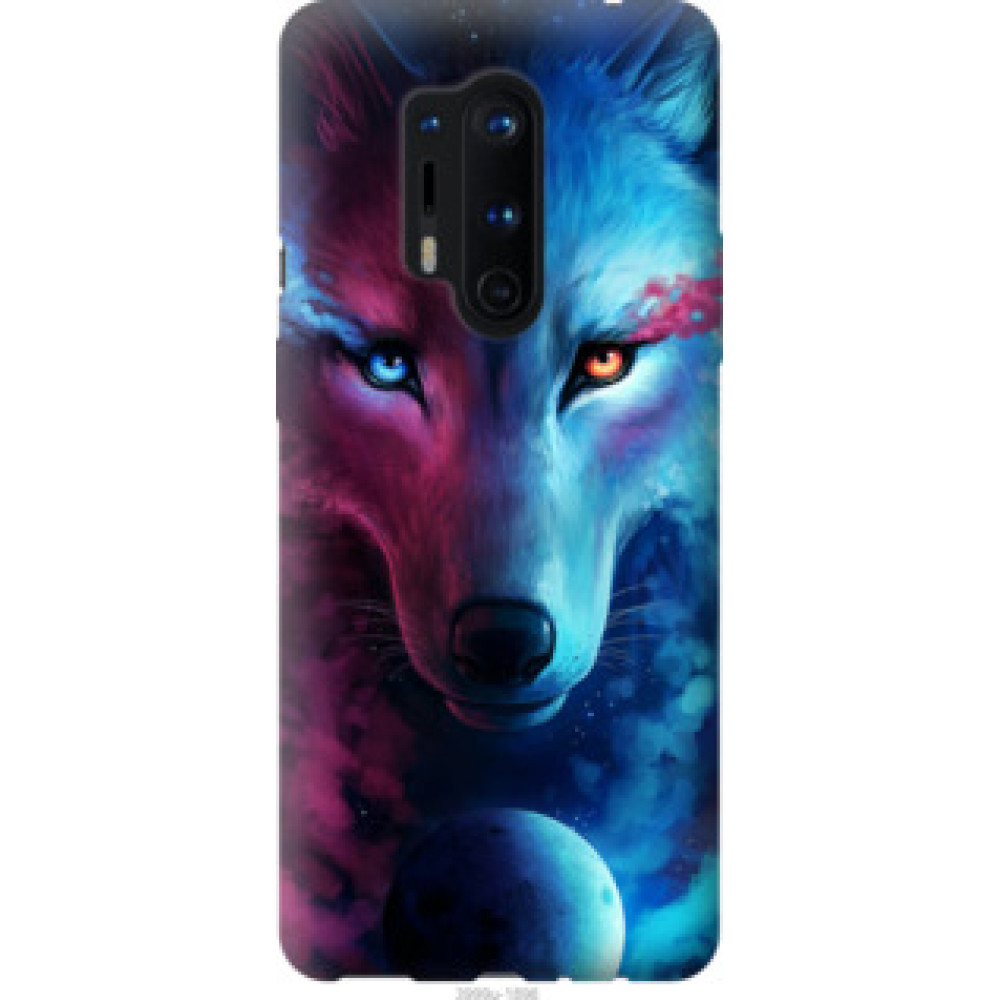 Чехол на OnePlus 8 Pro Арт-волк (3999u-1896)