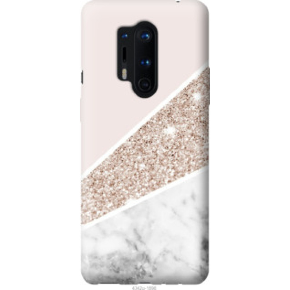 Чехол на OnePlus 8 Pro Пастельный мрамор (4342u-1896)