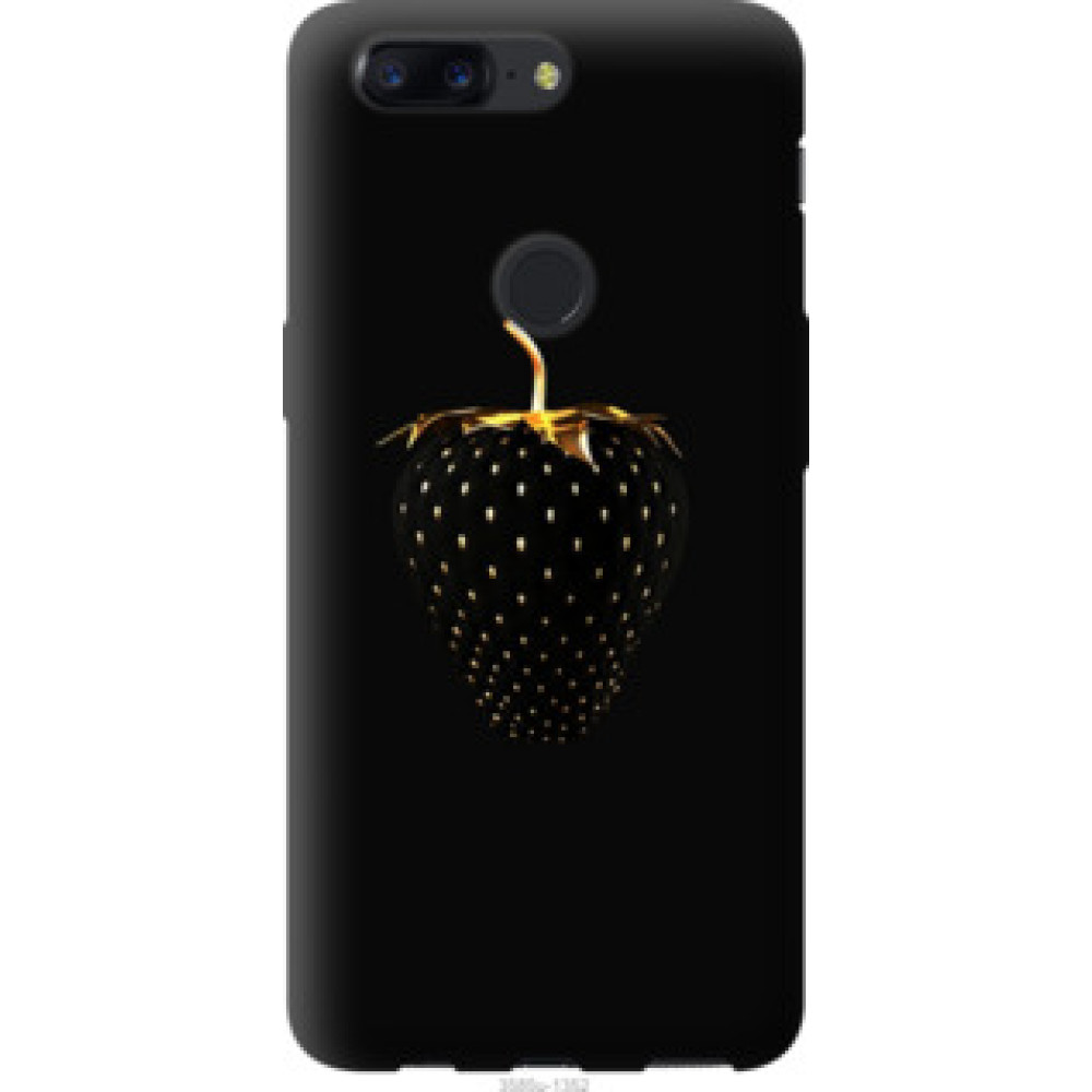 Чохол на OnePlus 5T Черная клубника (3585u-1352)