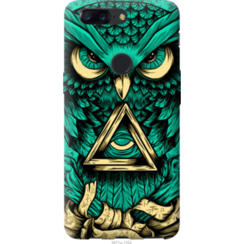 Чохол на OnePlus 5T Сова Арт-тату (3971u-1352)