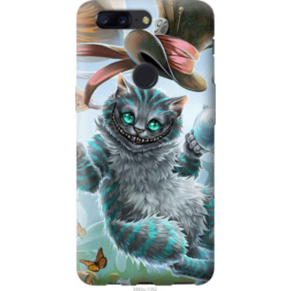 Чохол на OnePlus 5T Чеширский кот 2 (3993u-1352)