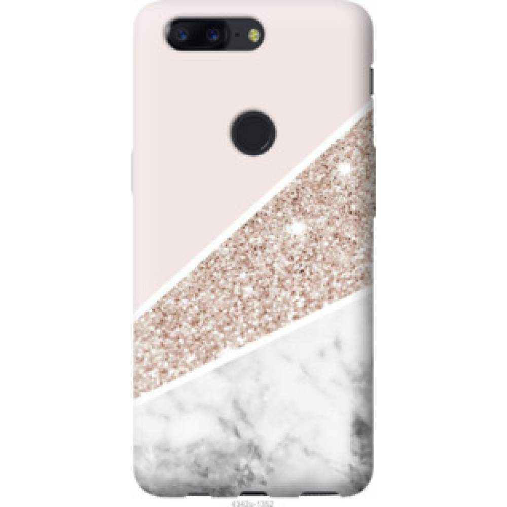 Чохол на OnePlus 5T Пастельный мрамор (4342u-1352)