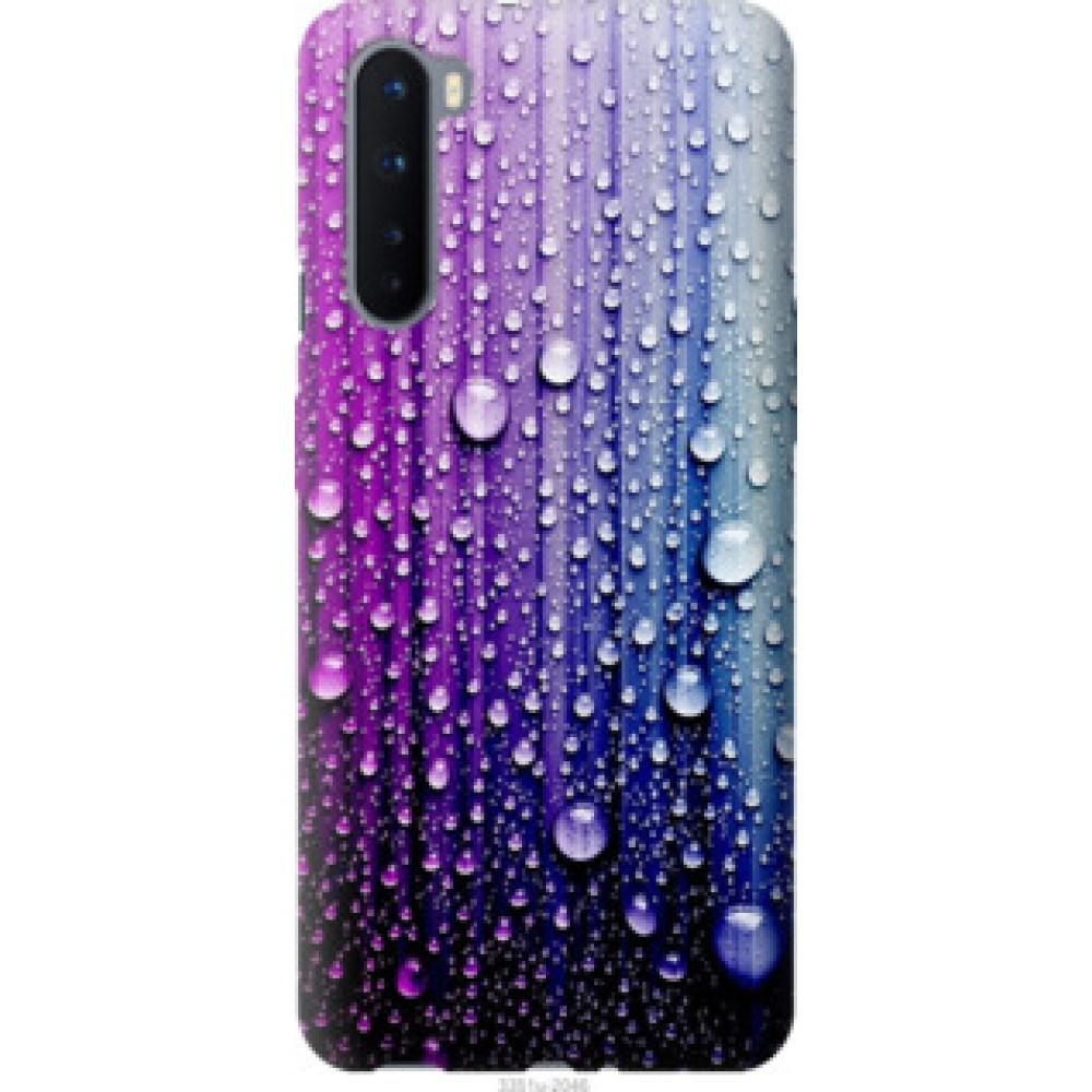Чехол на OnePlus Nord Капли воды (3351u-2046)