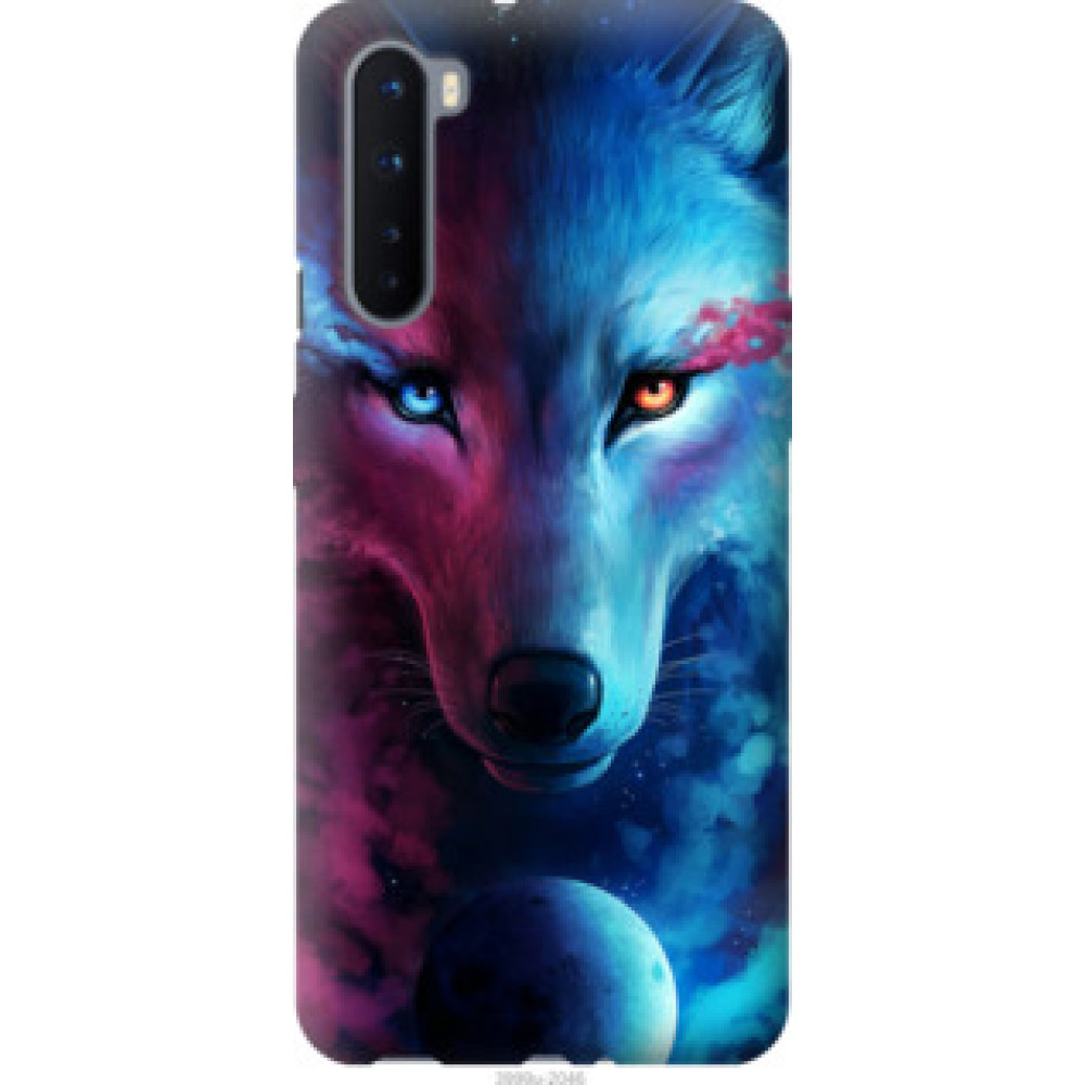 Чехол на OnePlus Nord Арт-волк (3999u-2046)