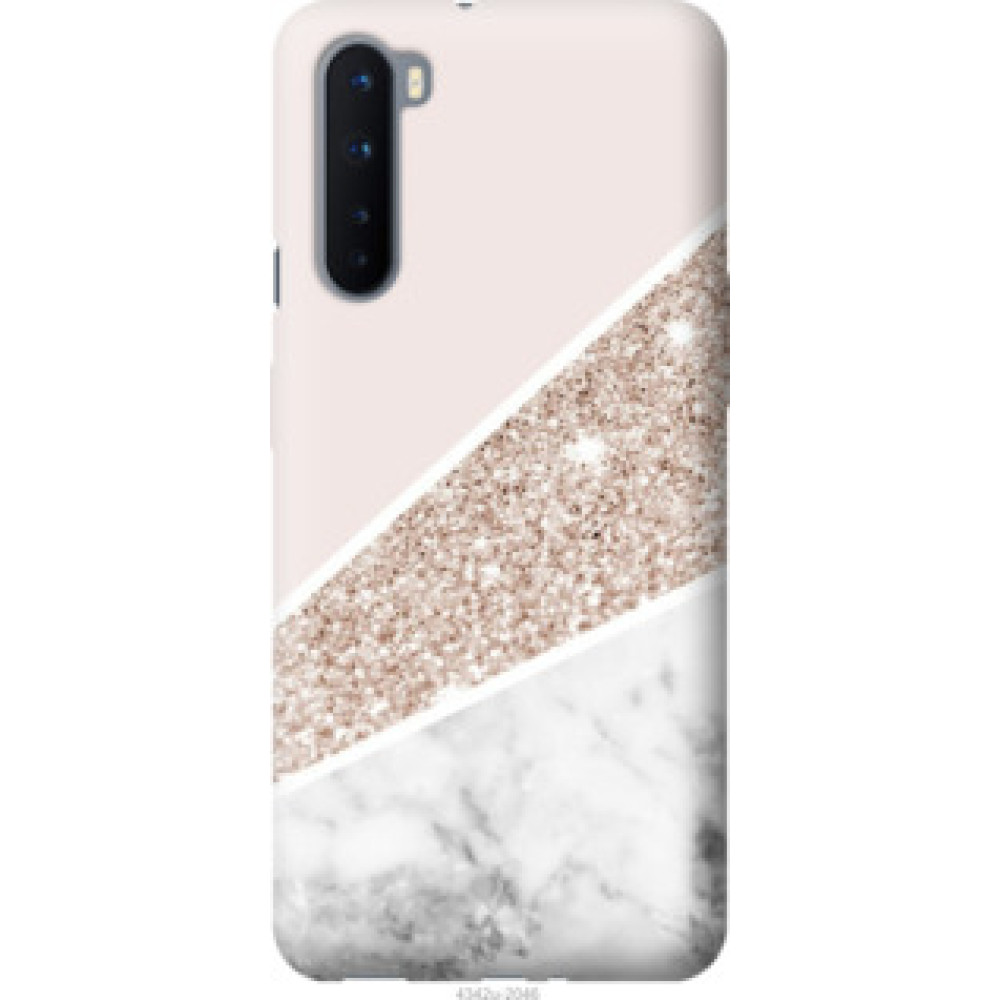 Чохол на OnePlus Nord Пастельный мрамор (4342u-2046)