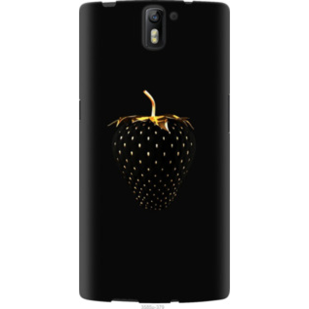 Чохол на OnePlus 1 Черная клубника (3585u-379)