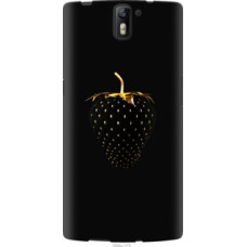 Чохол на OnePlus 1 Черная клубника (3585u-379)