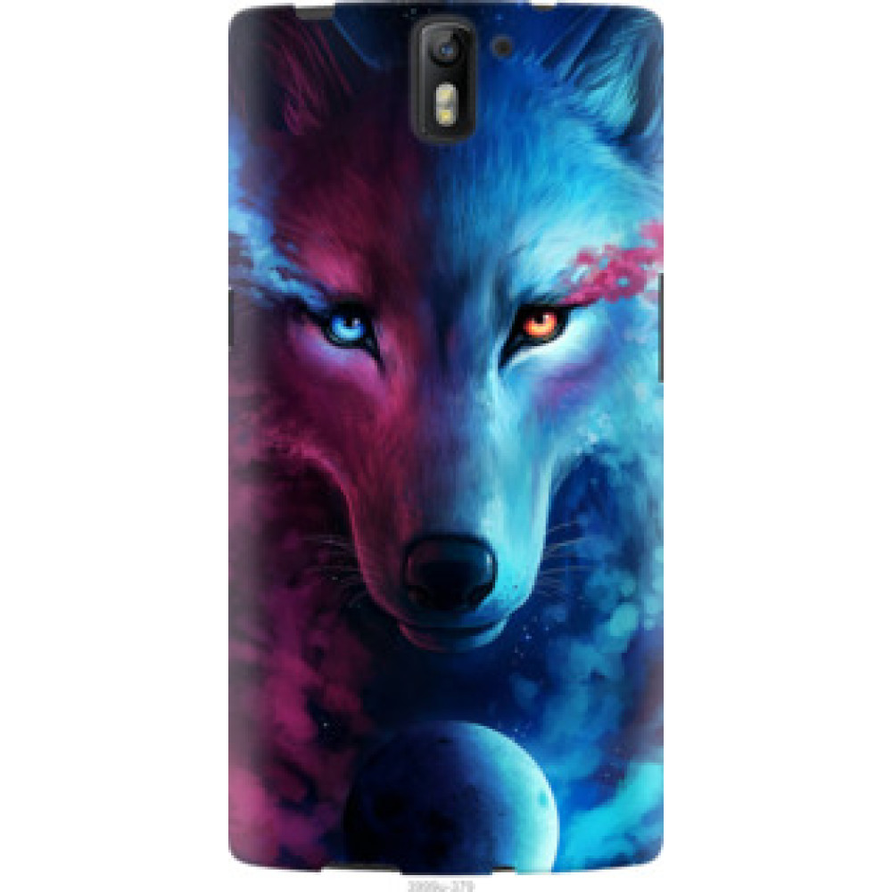 Чехол на OnePlus 1 Арт-волк (3999u-379)