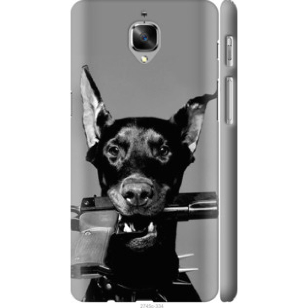 Чехол на OnePlus 3T Доберман (2745c-1617)