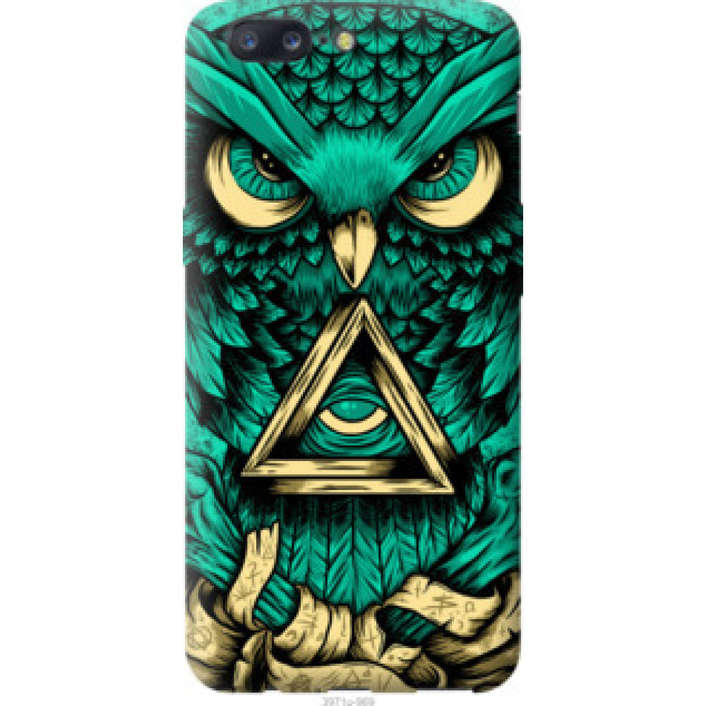 Чехол на OnePlus 5 Сова Арт-тату (3971u-969)