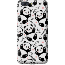 Чехол на OnePlus 5 Панды (4318u-969)