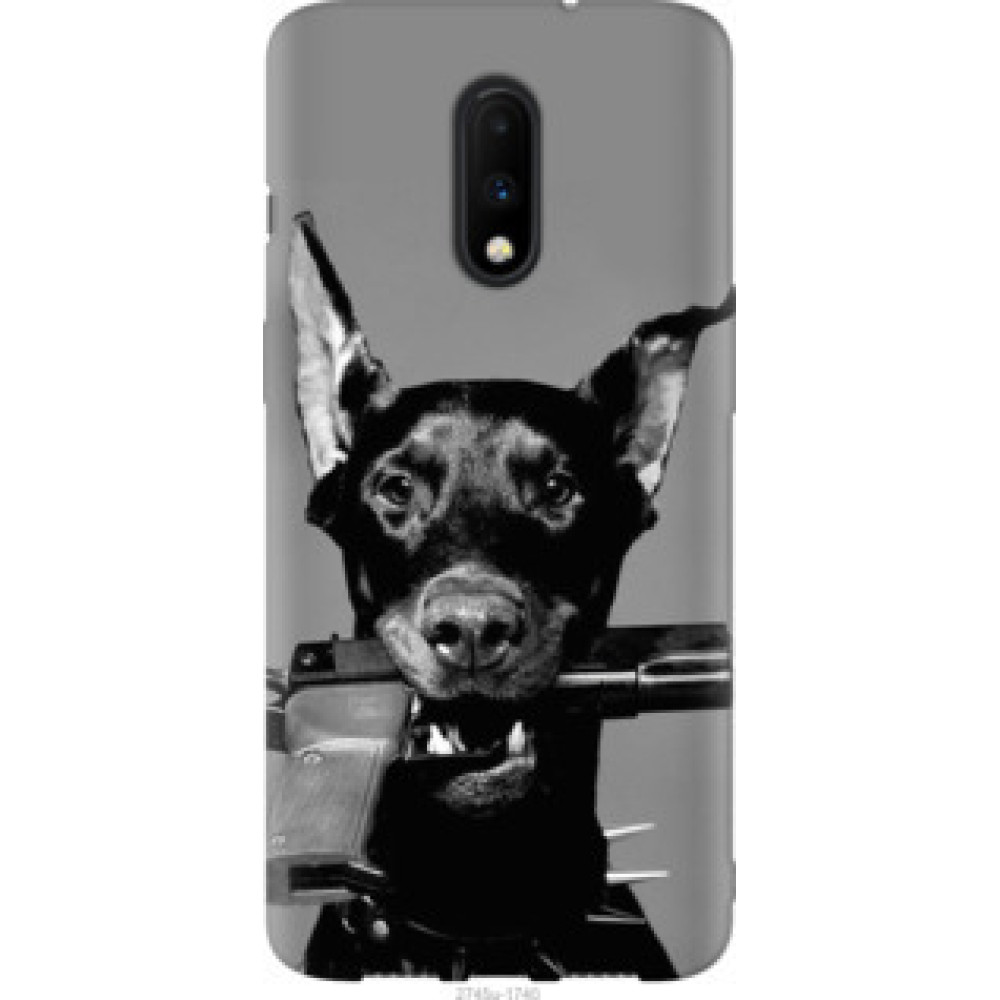 Чехол на OnePlus 7 Доберман (2745u-1740)