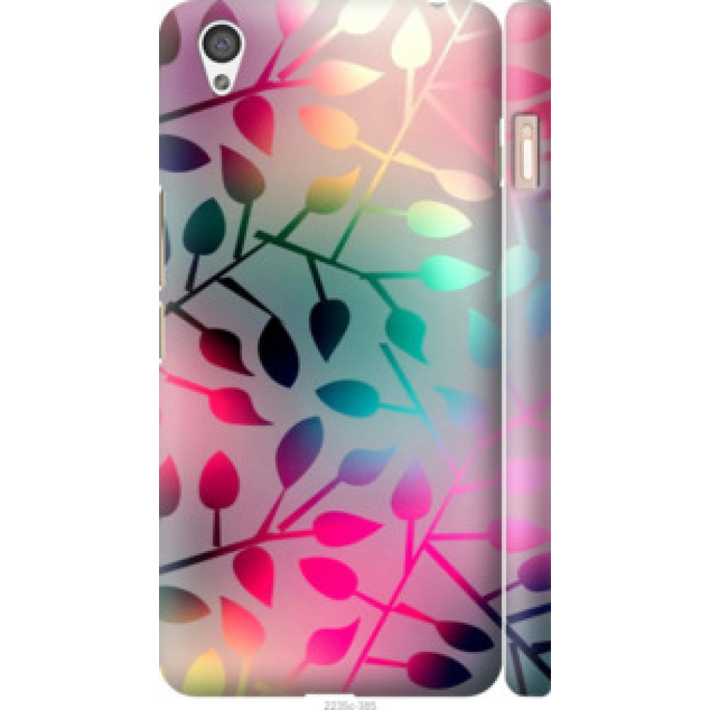 Чехол на OnePlus X Листья (2235c-385)