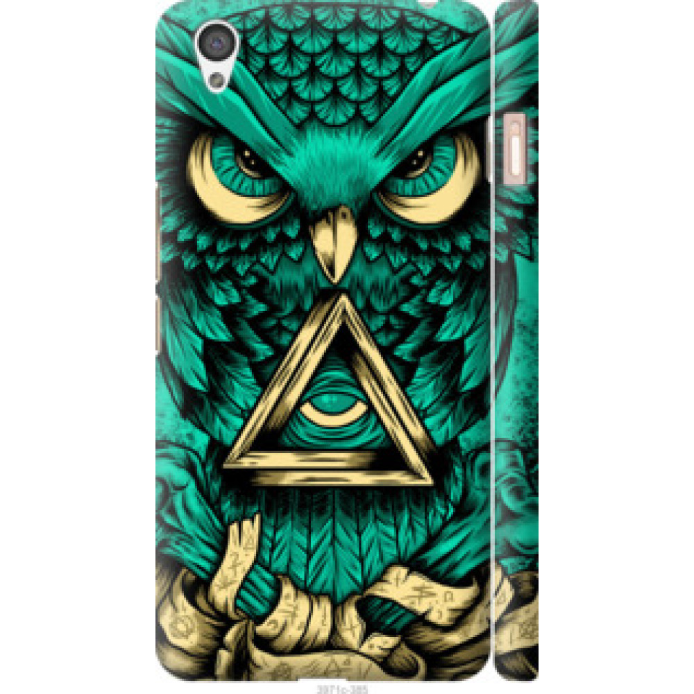 Чехол на OnePlus X Сова Арт-тату (3971c-385)