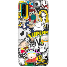 Чехол на Oppo A31 Popular logos (4023u-1074)