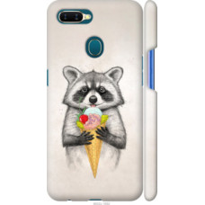 Чехол на Oppo A5S Енотик с мороженым (4602c-1892)