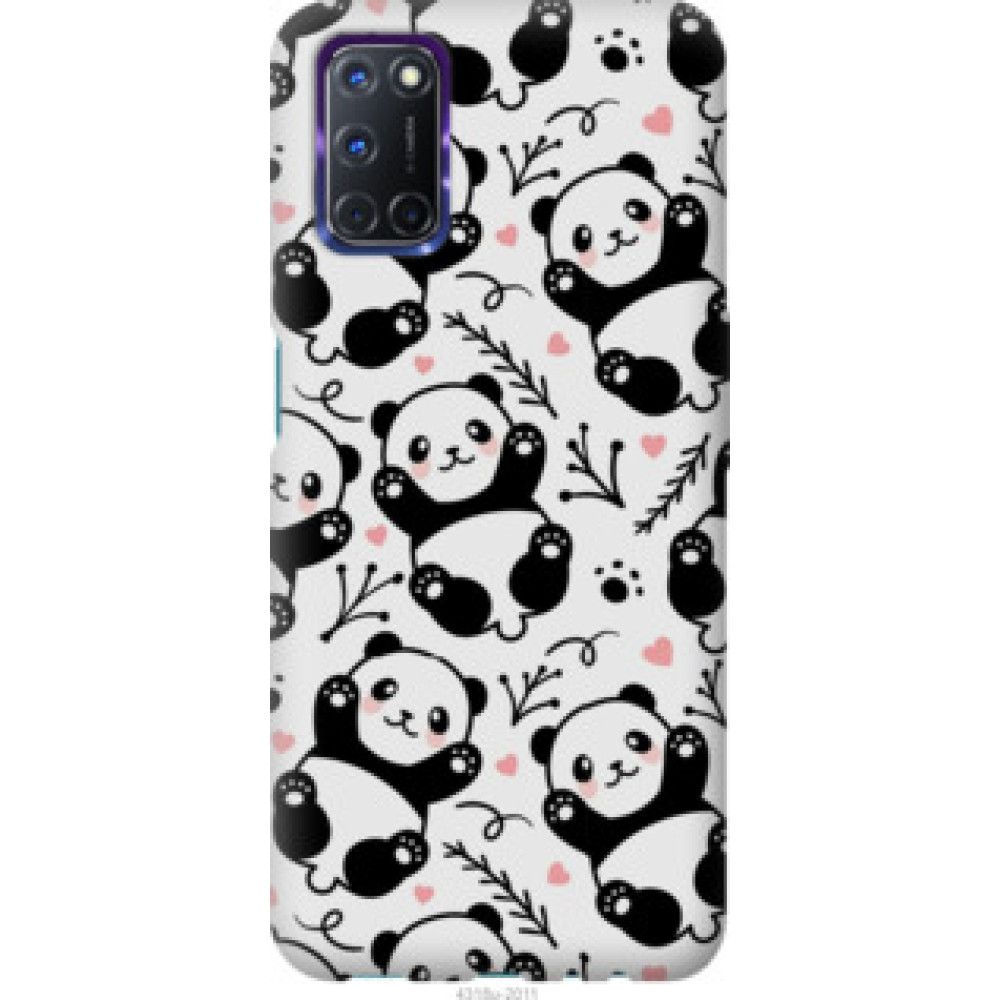 Чохол на Oppo A72 Панды (4318u-2011)